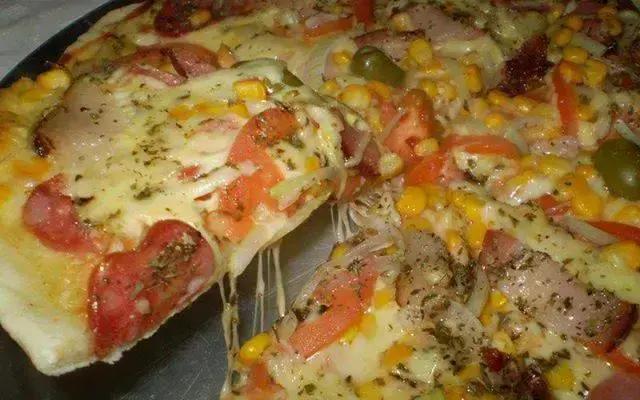 Pizza de liquidificador