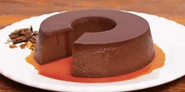 Pudim de chocolate