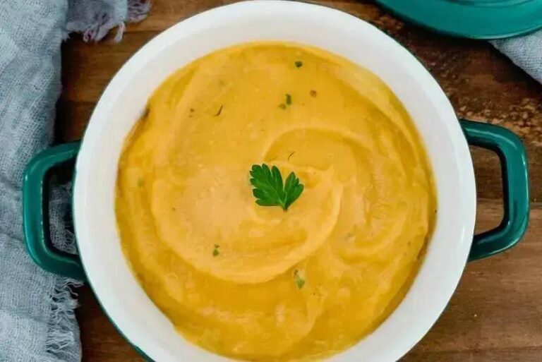 Purê de mandioquinha