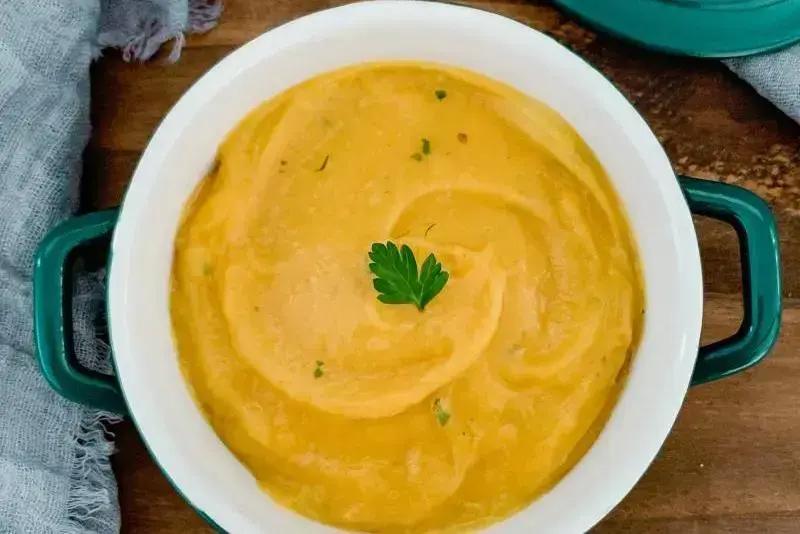 Purê de mandioquinha