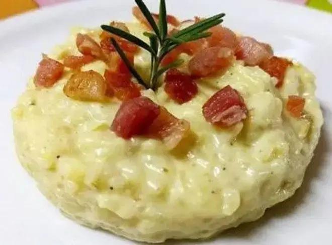 Risoto de queijo