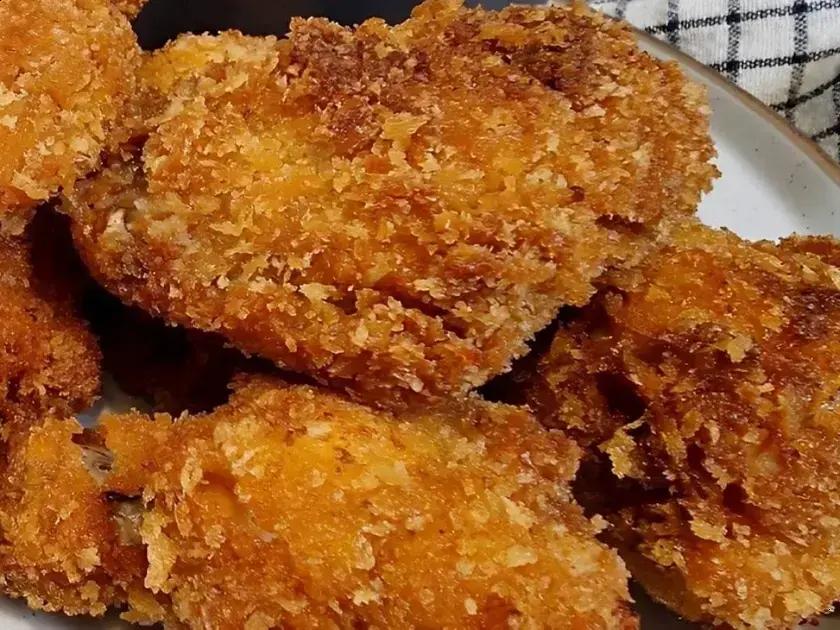 frango empanado com farinha panko