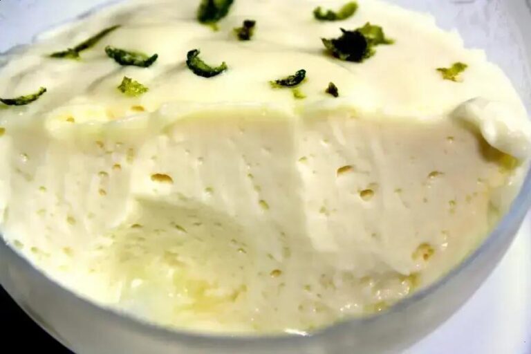 mousse de limão