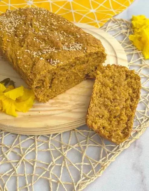 Pão integral com sementes de abóbora