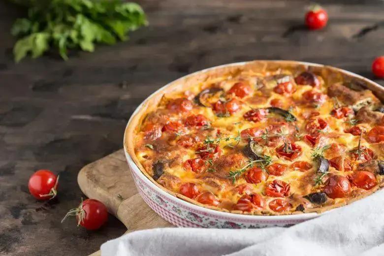 Quiche de tomate seco