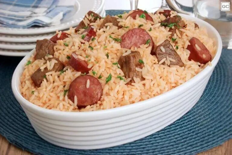 Arroz de linguiça