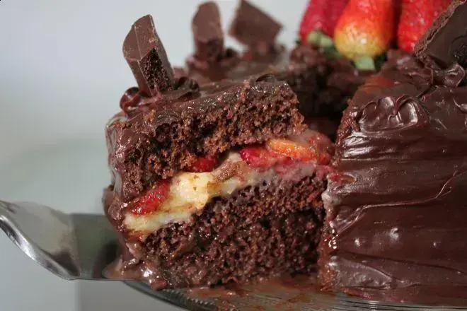 bolo de chocolate sem glúten