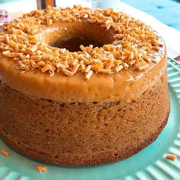 bolo de churros invertido