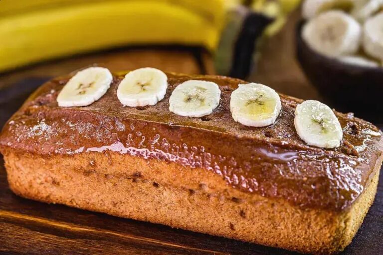 bolo integral de banana