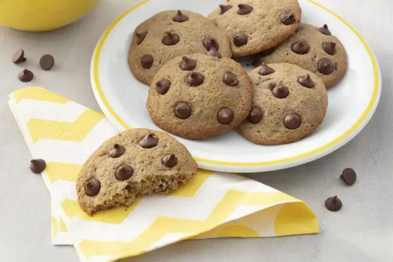 Cookies com gotas de chocolate