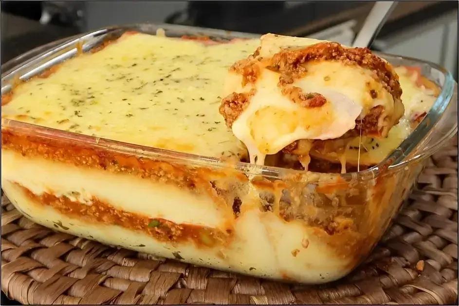 Escondidinho de carne moída