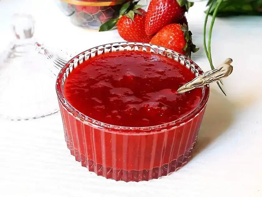Geleia de morango caseira
