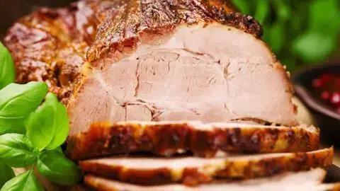 lombo de porco assado com mostarda e cerveja