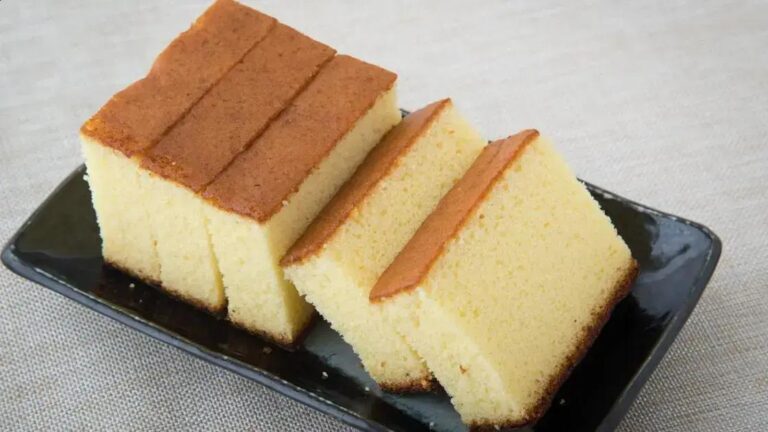 massa de pão de ló