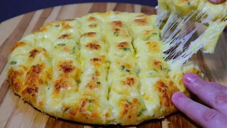 Pão de alho com queijo