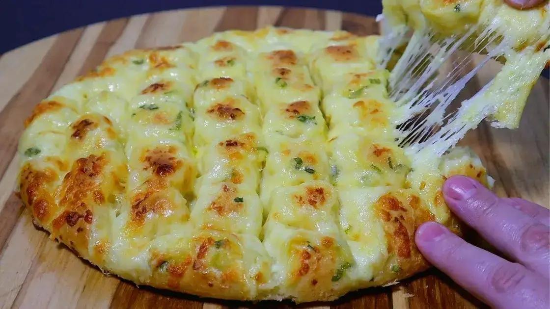 Pão de alho com queijo