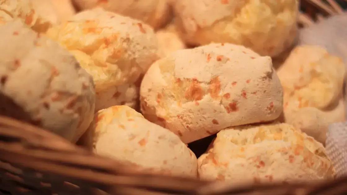 Pão de queijo vegano