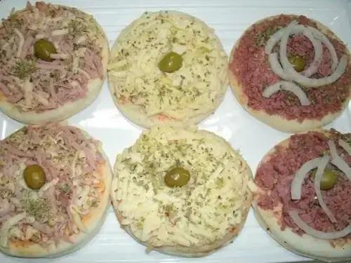 pizza brotinho caseira