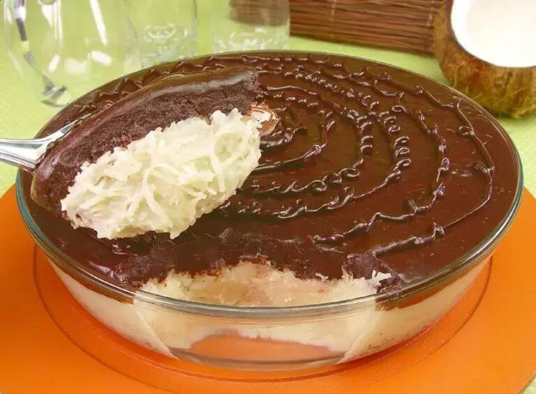 prestígio gelado na travessa