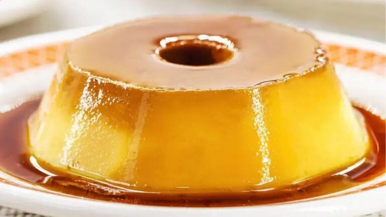 Pudim que não vai ao forno