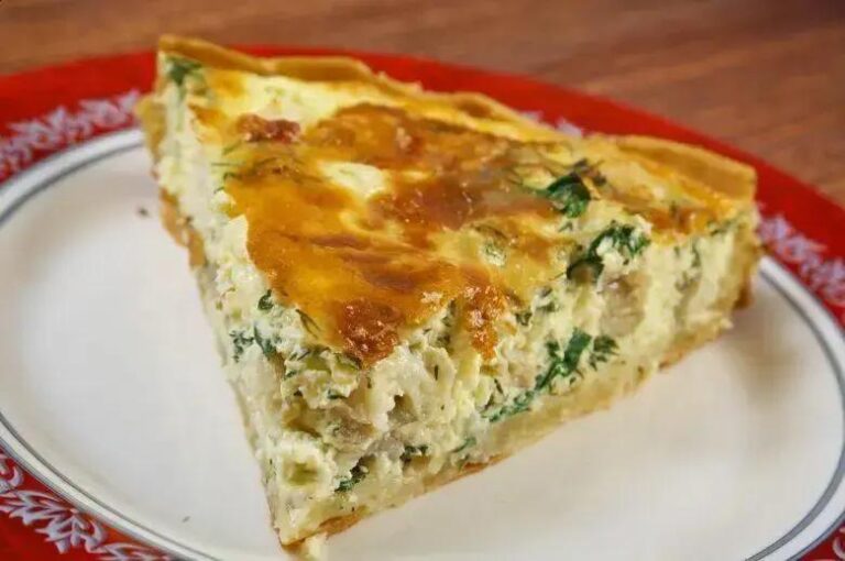 Quiche de espinafre