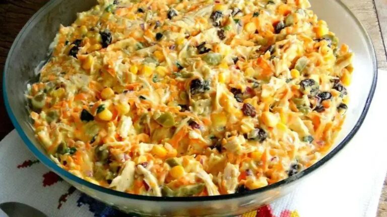 Salpicão com creme de leite