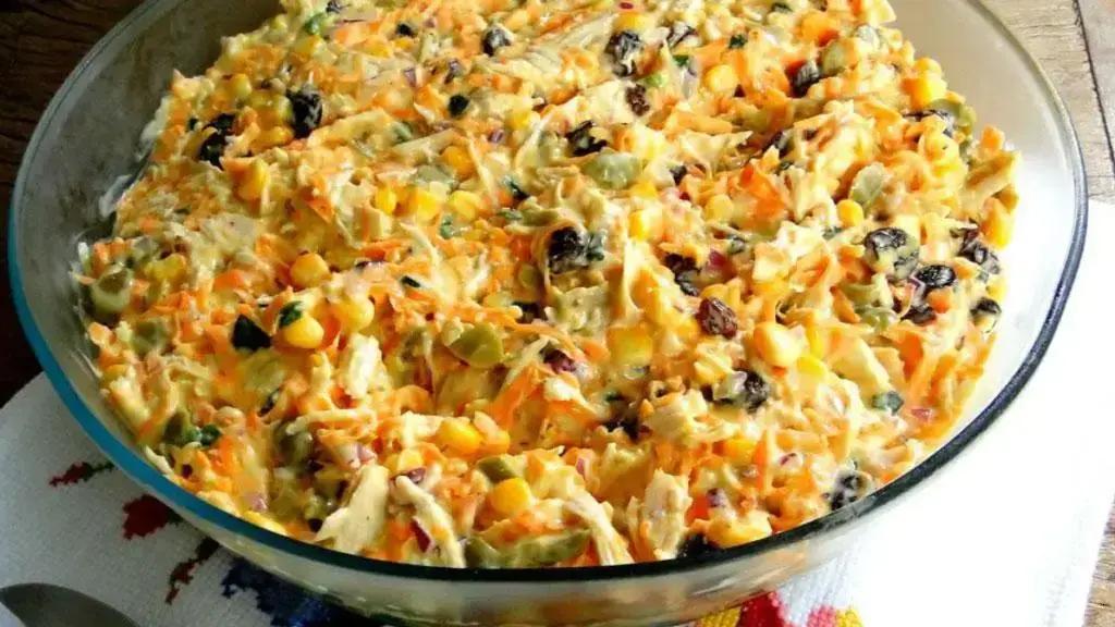 Salpicão com creme de leite