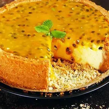 Torta mousse de maracujá