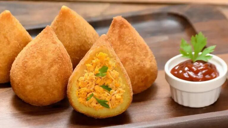 Coxinha de liquidificador