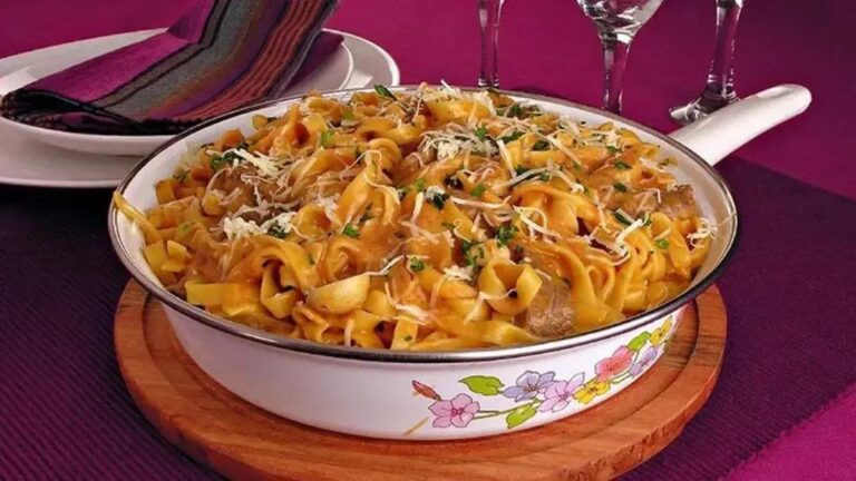 macarrão cremoso