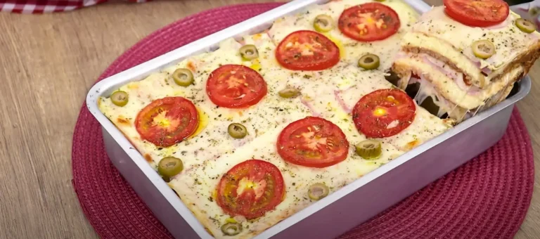 Lasanha de pão de forma: receita prática, cremosa e perfeita para o dia a dia